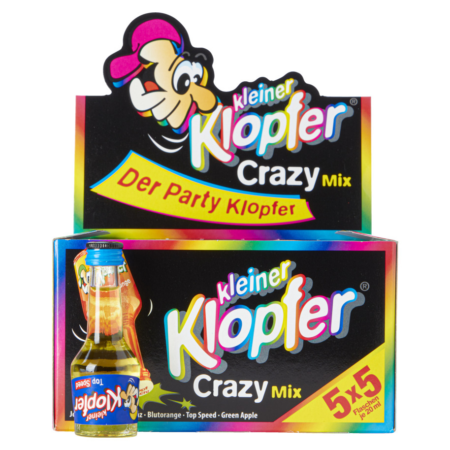 KLEINER KLOPFER, CRAZY MIX 25X20ML