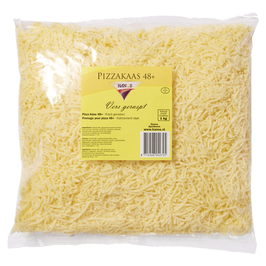 PIZZA CHEESE 48+ 3MM GRATED FINE