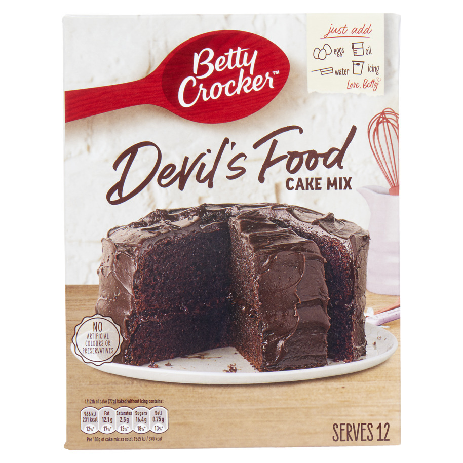 DEVILS FOOD CAKE MIX