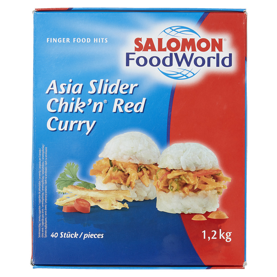 ASIA SLIDER CHIK'N RED CURRY