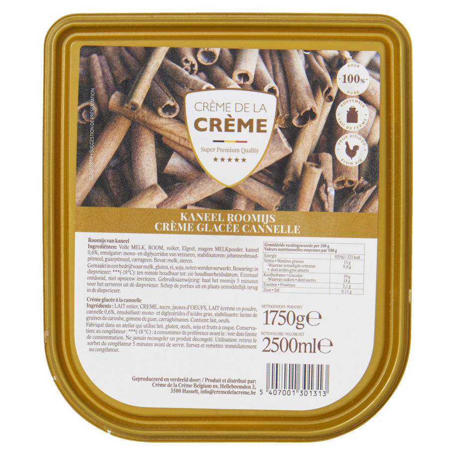 CREME GLACEE CANNELLE