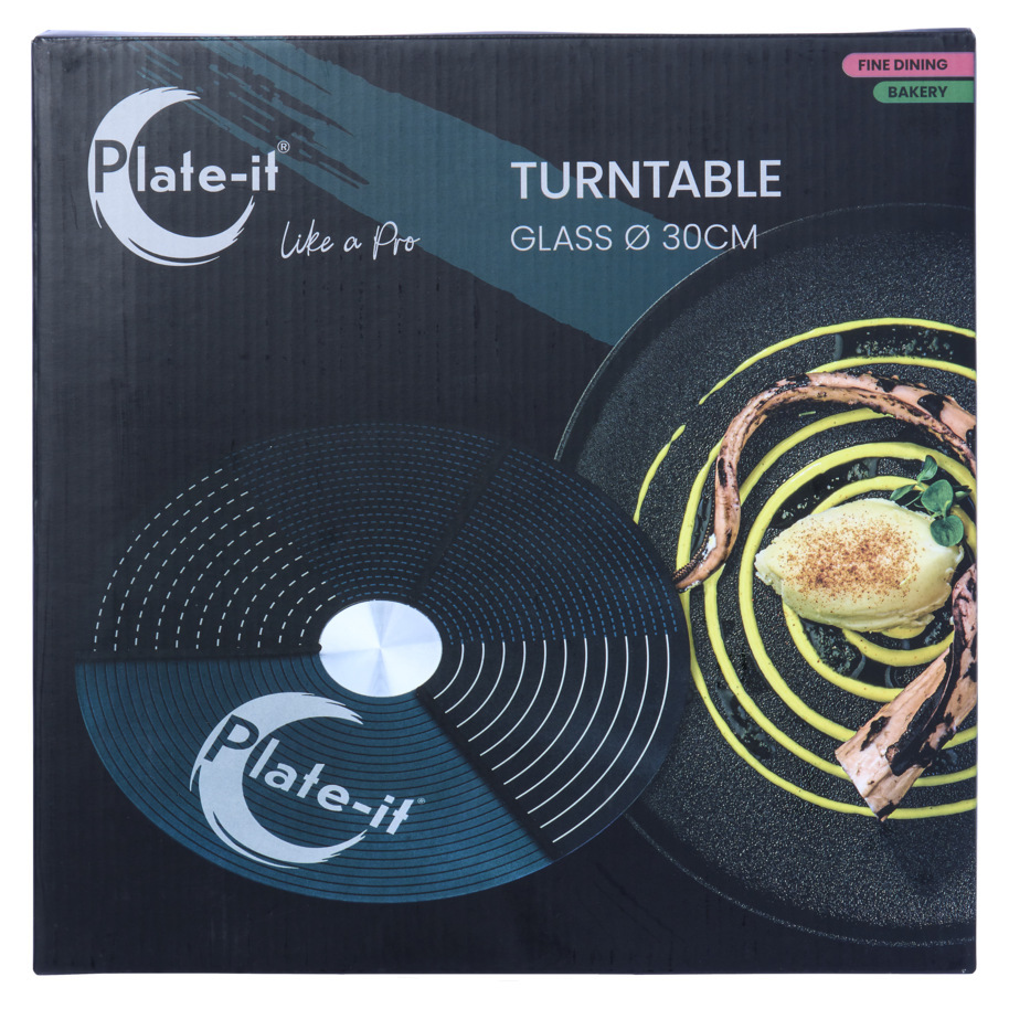 PLATE-IT TURNTABLE GLASS 30CM