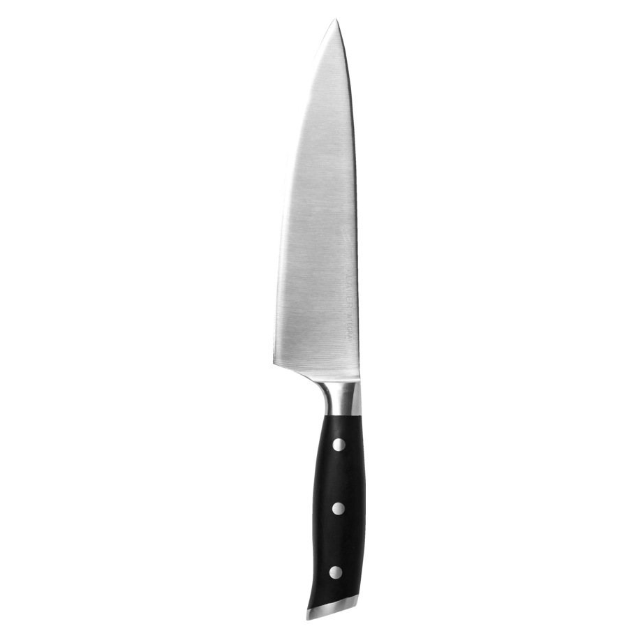 INTEGRA CHEFS KNIFE 20 CM SS/BLACK