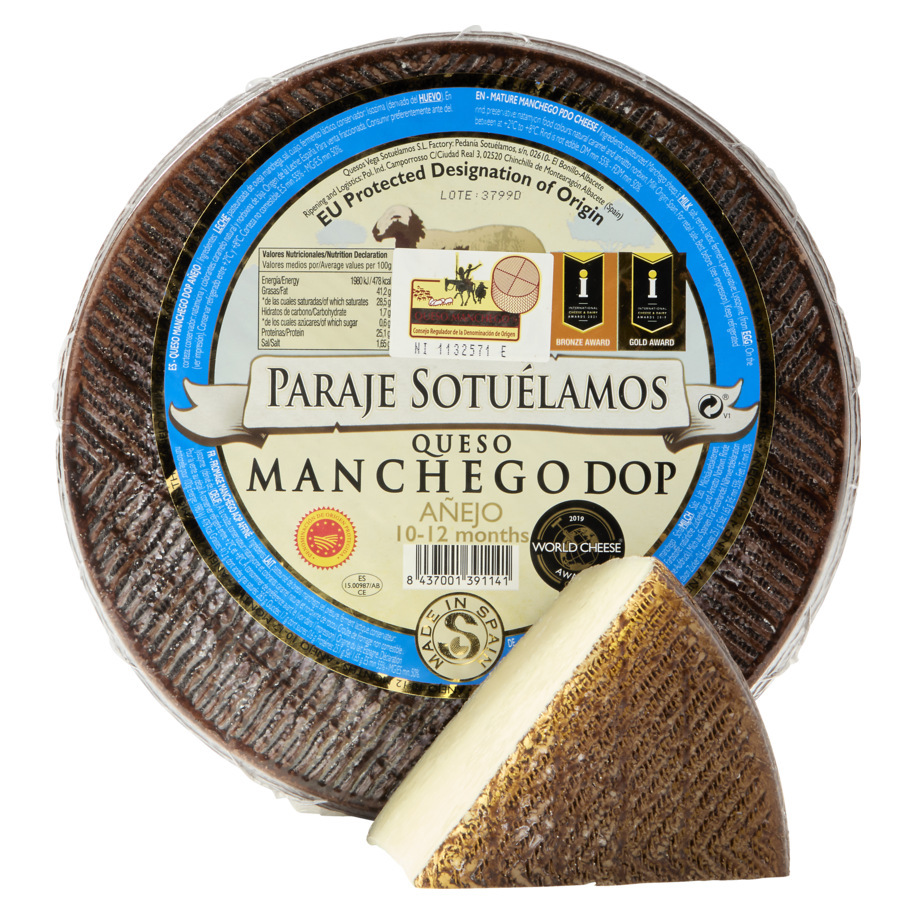 AGED MANCHEGO CHEESE 9-12 MONTHS