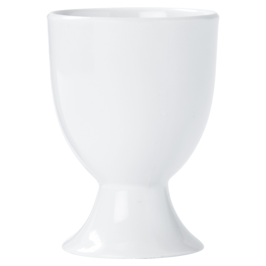 EGG CUP - WHITE MELAMINE