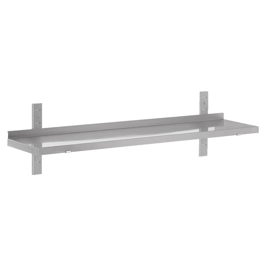 WALL-MOUNTED SHELF INCL. SUPPORTS 1600MM