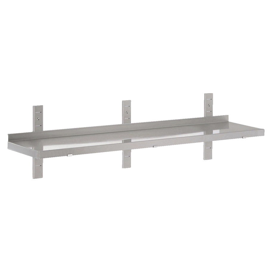 WALL-MOUNTED SHELF INCL. SUPPORTS 1800MM