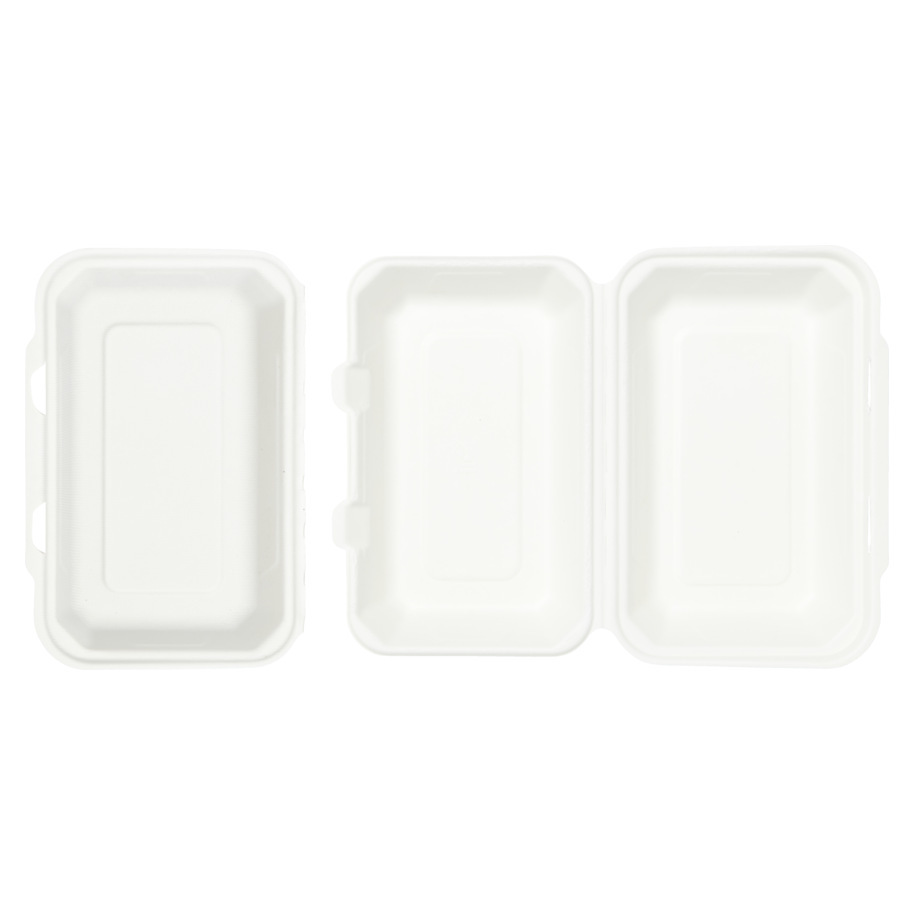 LUNCHBOX BAGASSE WIT IP10
