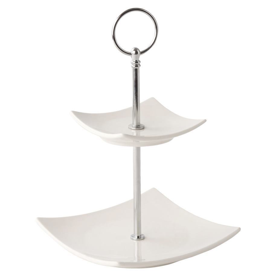 ETAGERE 2-LAAGS WIT  SELECT DW