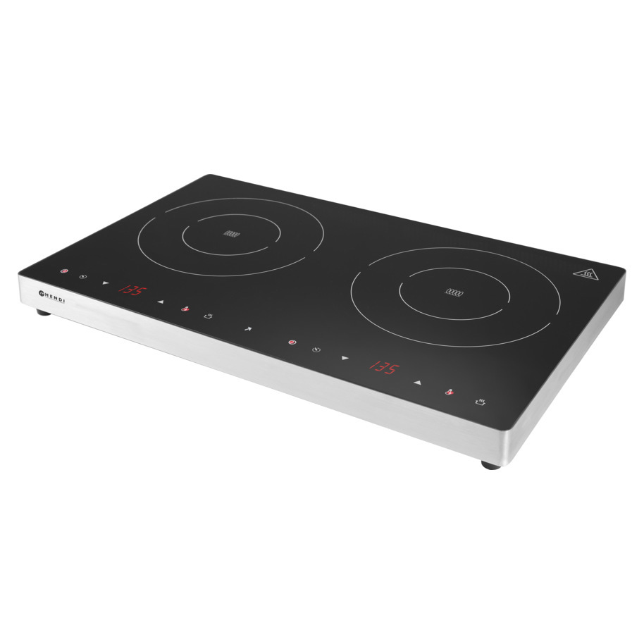INDUCTION COOKTOP 2X DISPLAY LINE 3500W