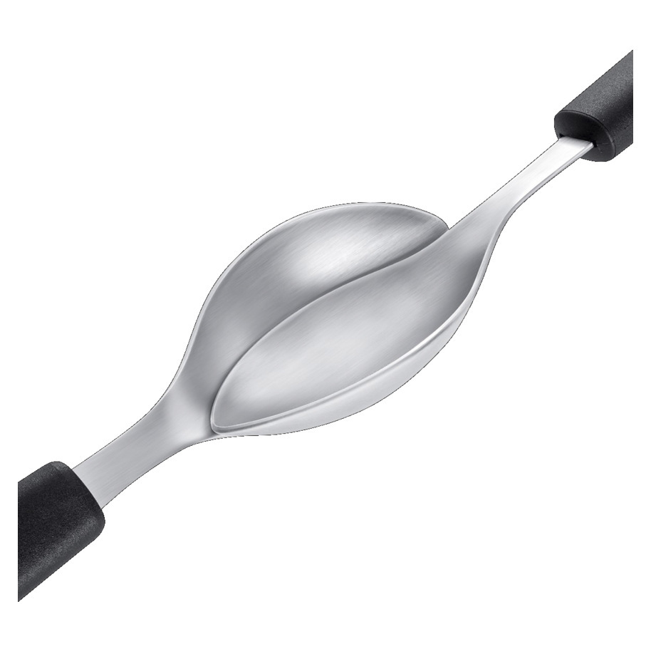 TRIANGLE QUENELLE SPOON SMALL SET OF 2 I