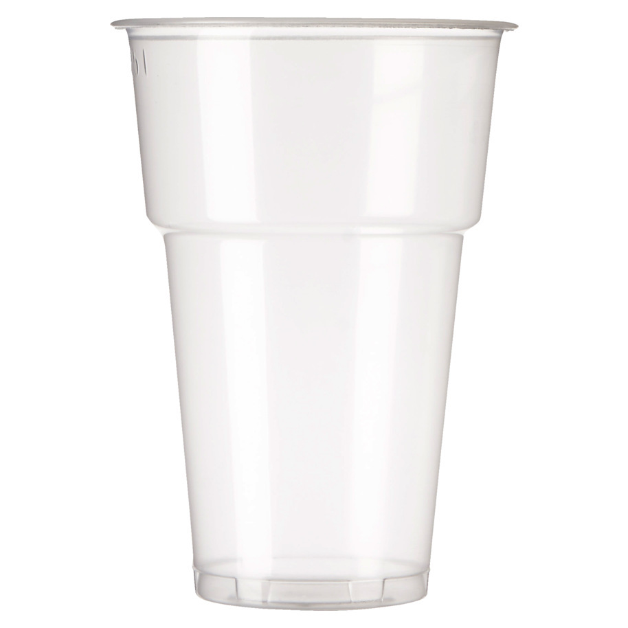 BEER GLASS PP 250 ML WITH VERV. 60204580