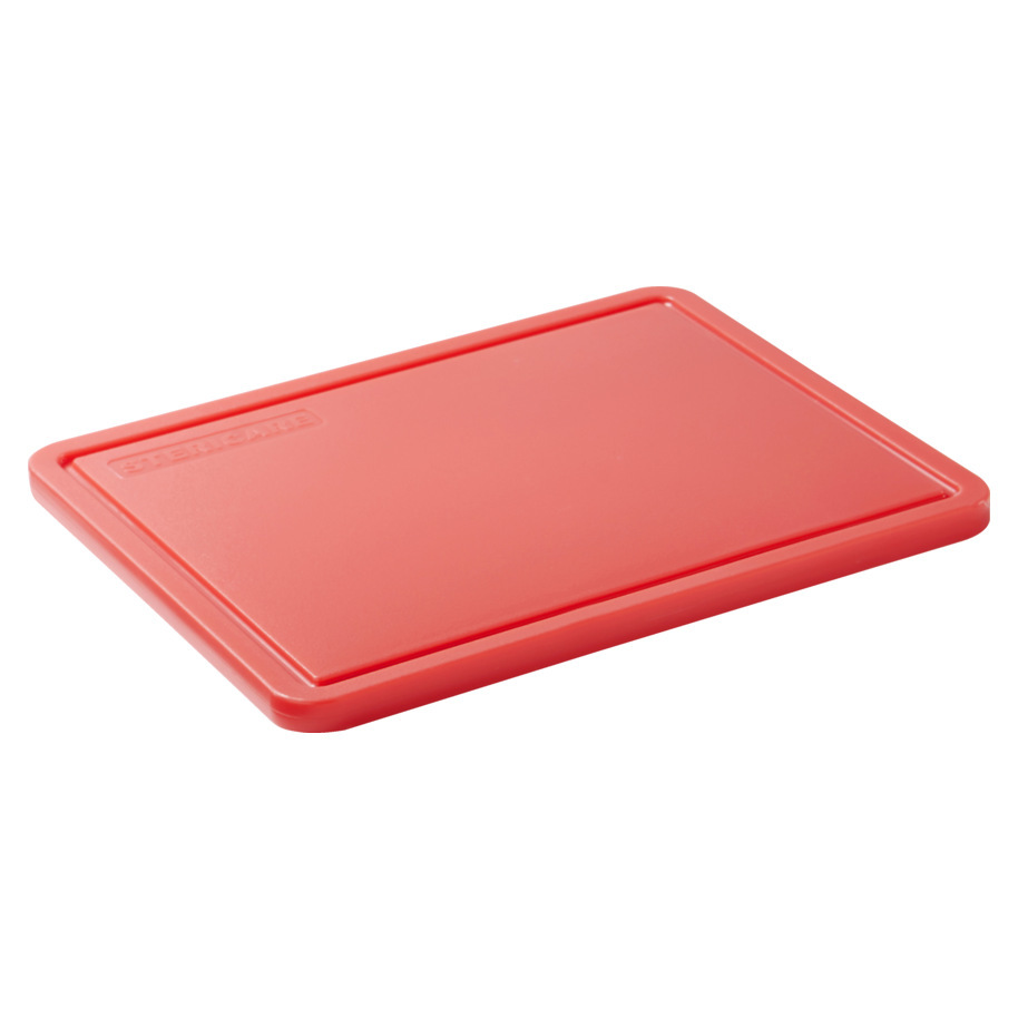 CUTTING BOARD RED STERICARE 1/1GN