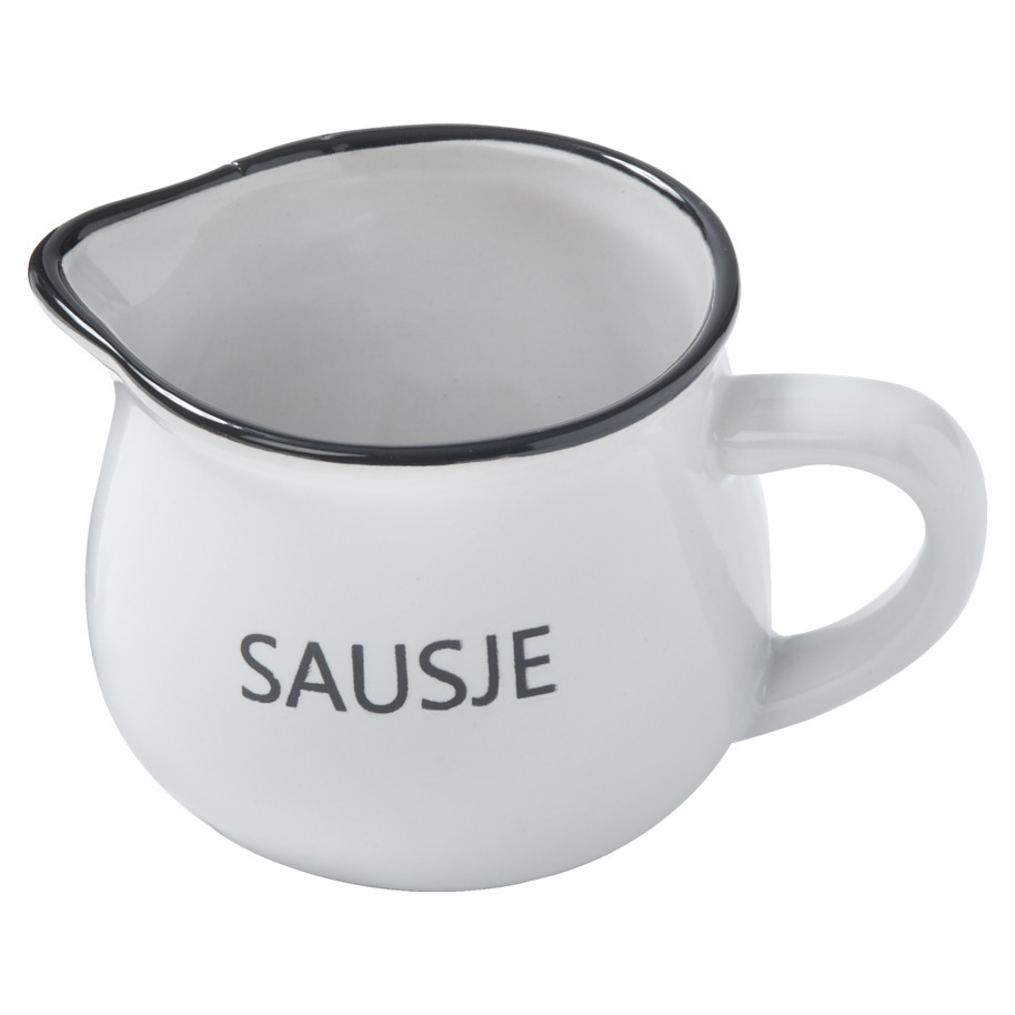 HRC SAUCEBOAT WITH TEXT 'SAUSJE' 17CL D7