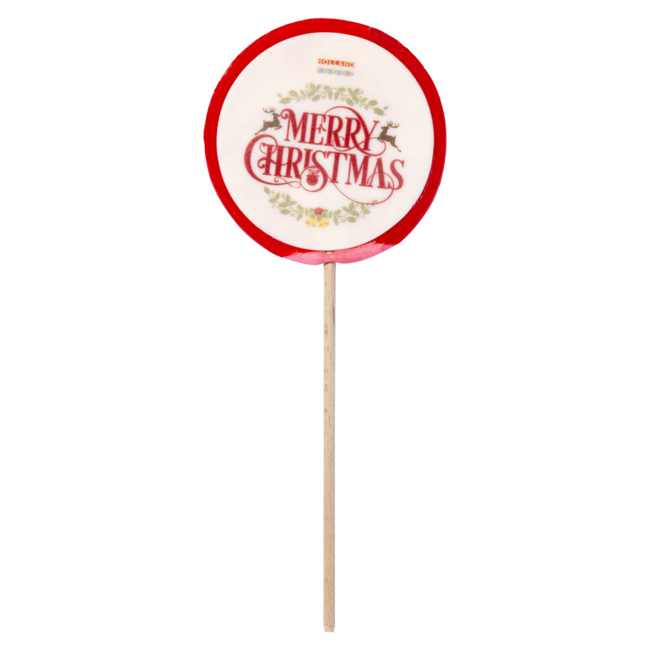 RONDE LOLLY 100GR MERRY CHRISTMAS