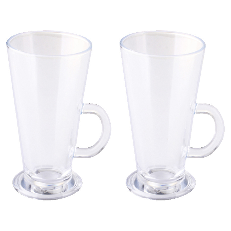 2 COFFEE GLASSES - 270 ML