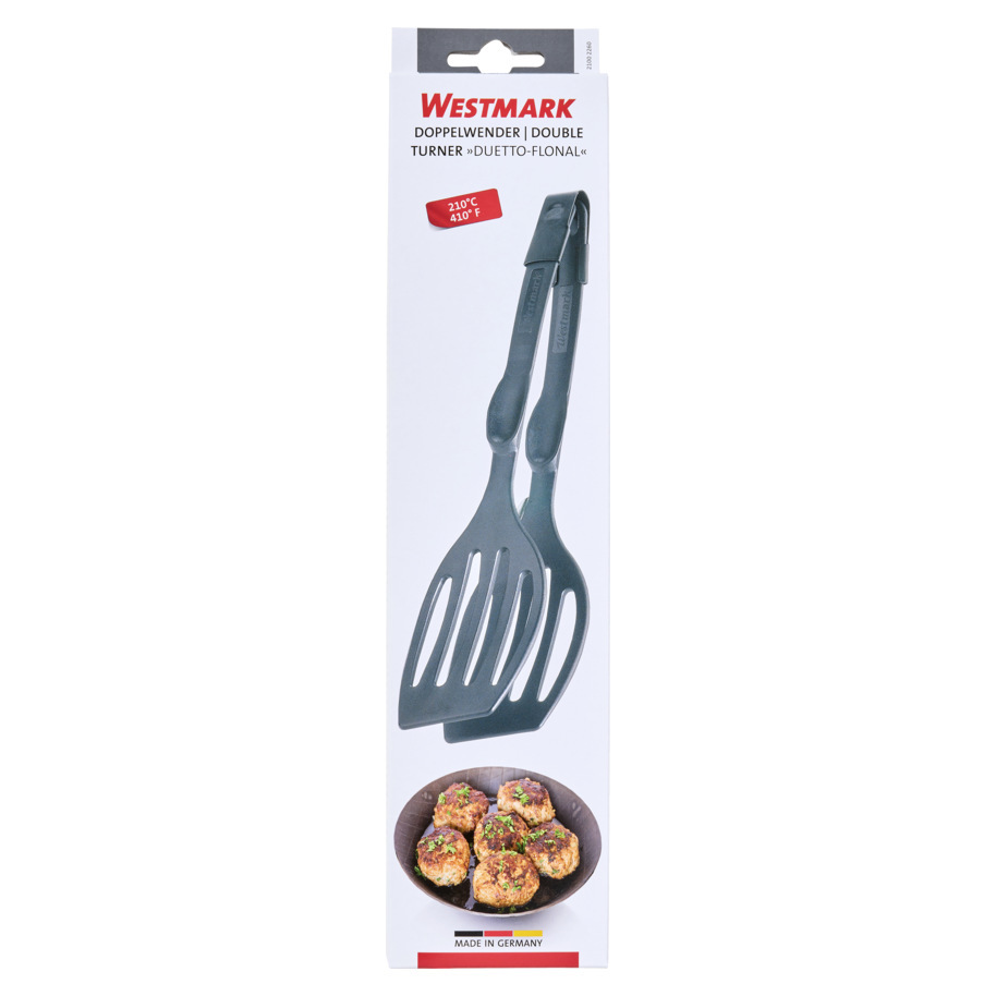 SERVING TONGS 273MM DUETTO FLONAL NYLON