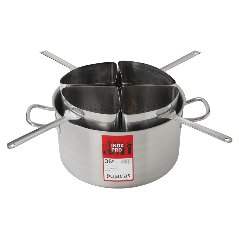 PASTA POT SS WITH 4 SS COLANDER