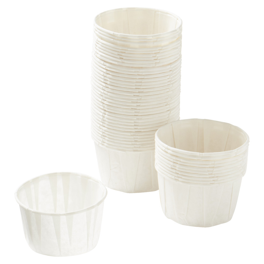 PORTION CUPS WHITE PAPER 80ML