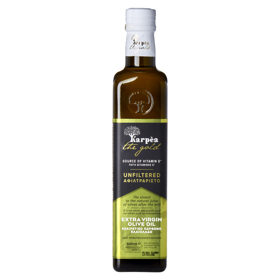 UNFILTERED EXTRA VIRGIN OLIVE OIL 500ML