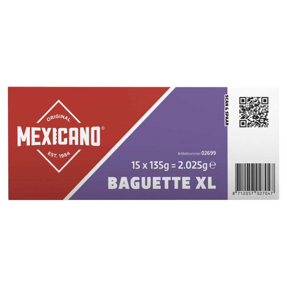 BAGUETTE MEXICANO XL 24,5 CM