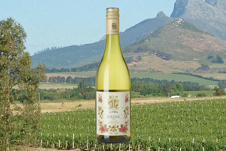 Zuid-afrikaanse wijn | Leidersburg D’athis unwooded chardonnay