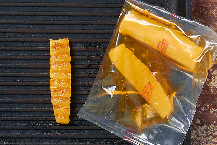 Ananas sous-vide gegaard