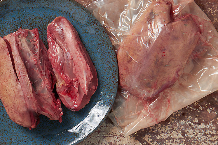 Eend sous-vide gegaard