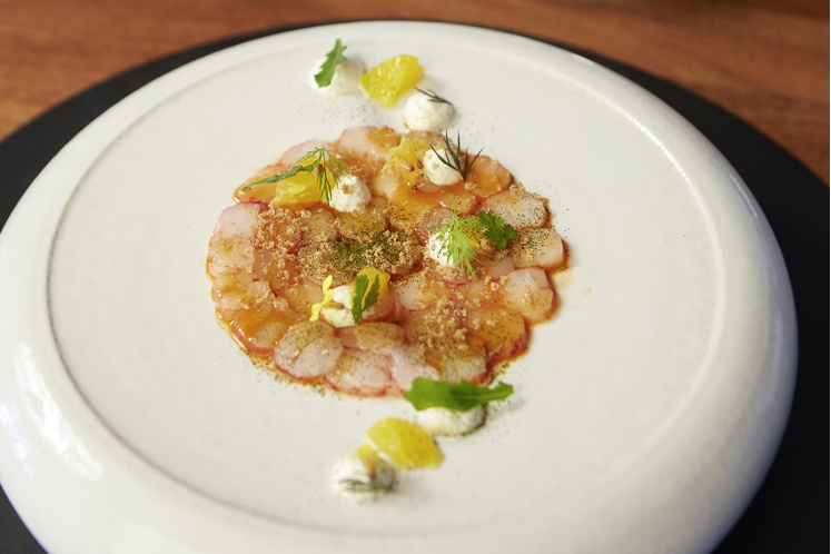 Gambero Rosso carpaccio