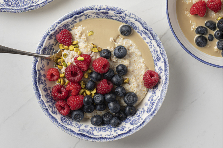 Havermoutpap met tahin