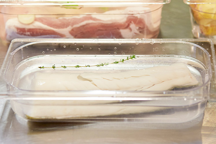 Kabeljauwrug - natte pekel