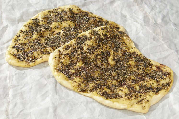 Manakish met za’atar