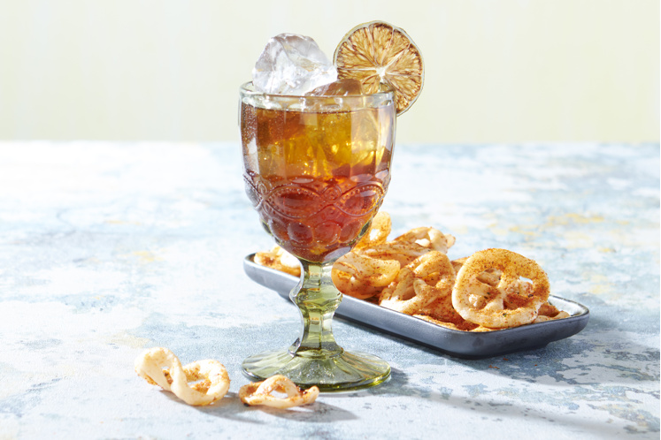 Mezcal Margarita & Chicharrón