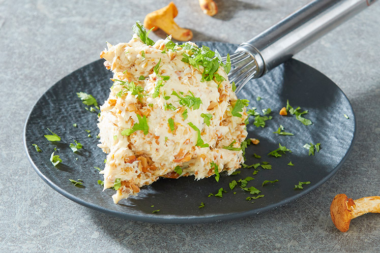 Boter van cantharellen