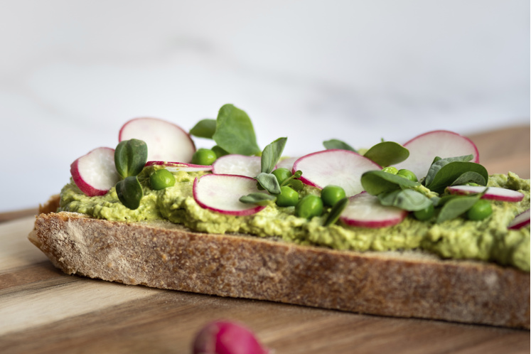 Tahin & doperwtenspread