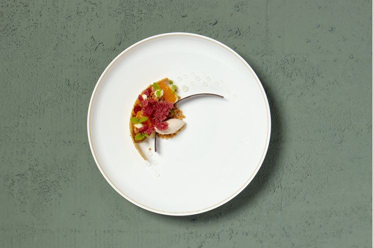 Vijgen, krokante kletskop, pure chocola