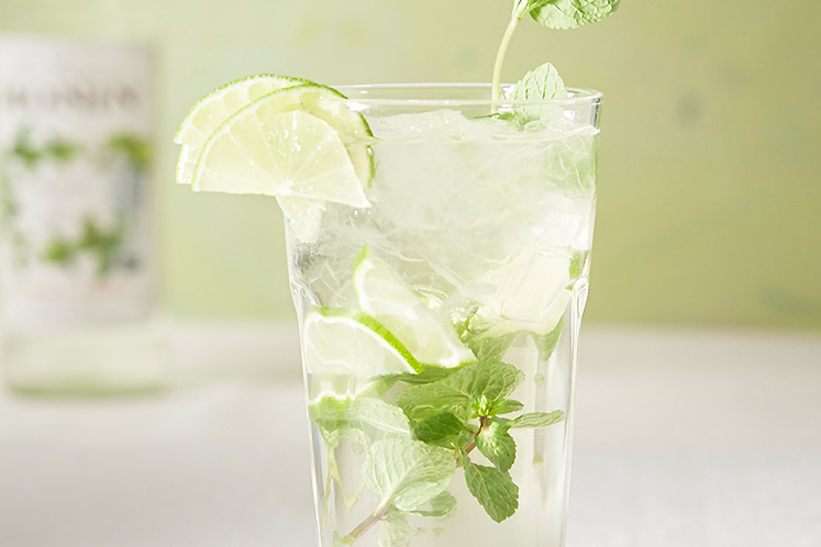 Groene thee Mojito