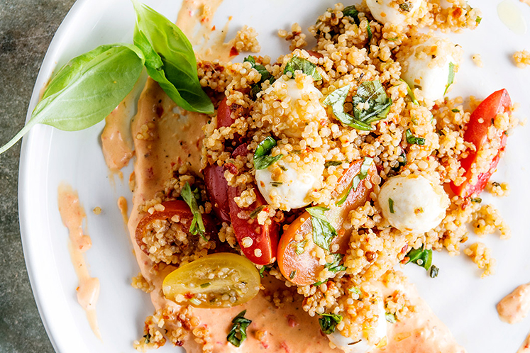 Quinoa tomaat salade