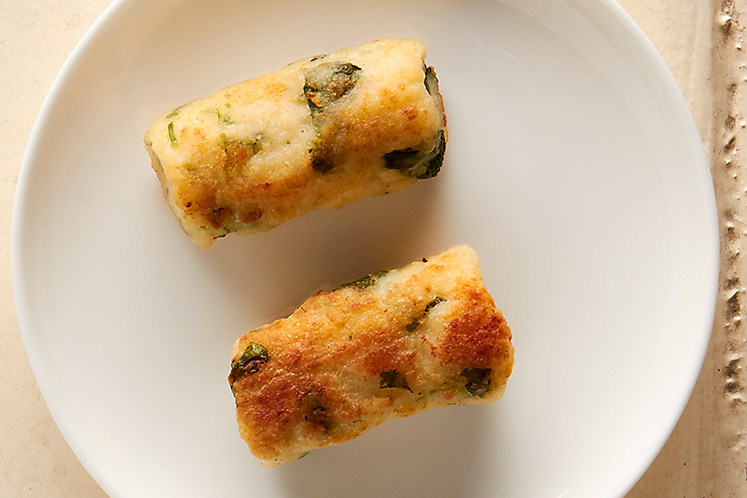 Gnocchi van ricotta en cresson
