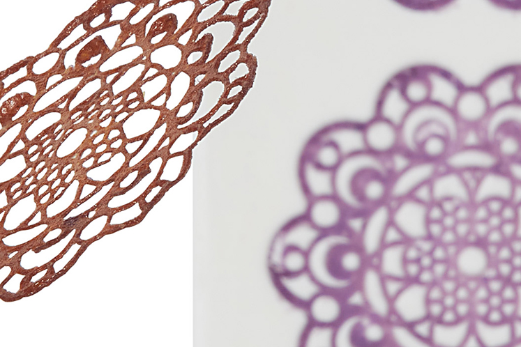 Krokantje van truffelaardappel