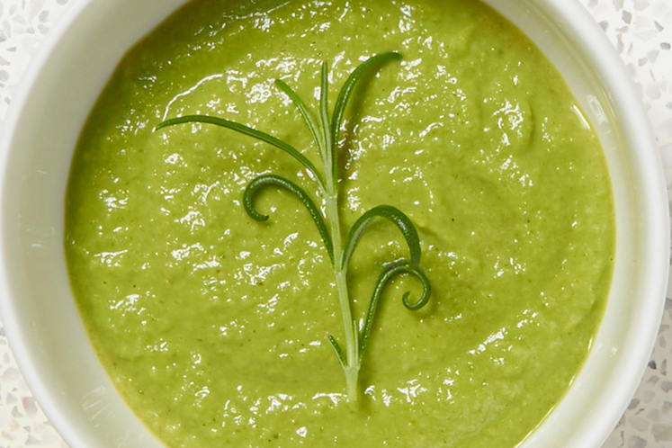 Crème van bbq-gem sla