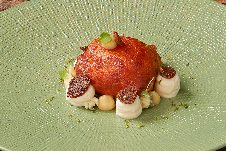 Oliebol met pastinaak