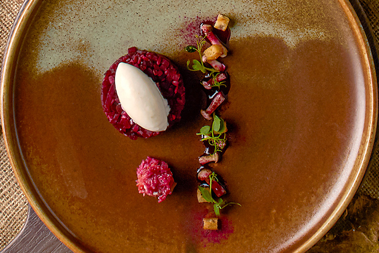 Tartaar van rode biet