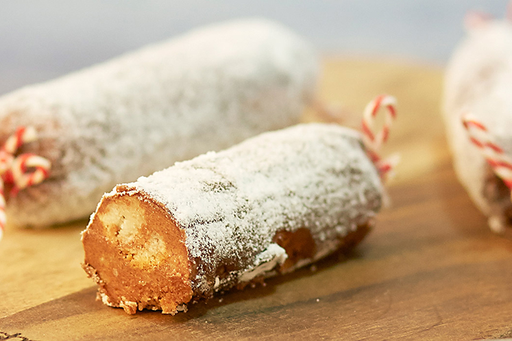 Worstjes van arretjescake