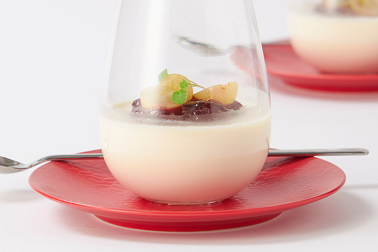 Panna cotta van Epoisses