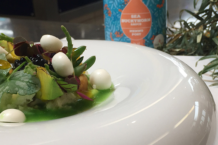 Salade van Noordzeekrab van De Bokkedoorns