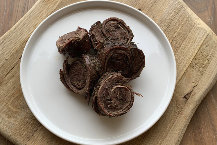 Shortribs zonder been van hert