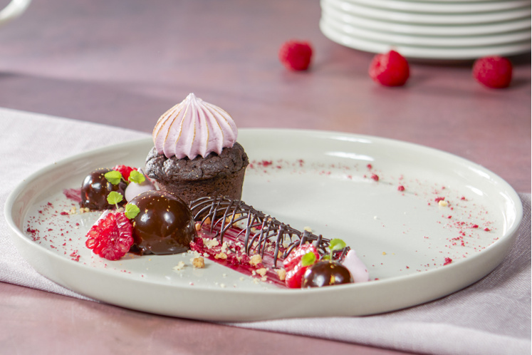 Framboos, chocola & kaneel