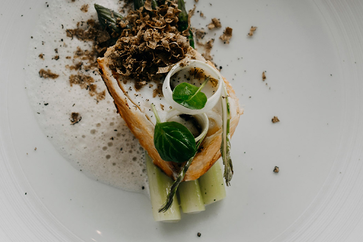 Tarbot en croûte van restaurant Fred**