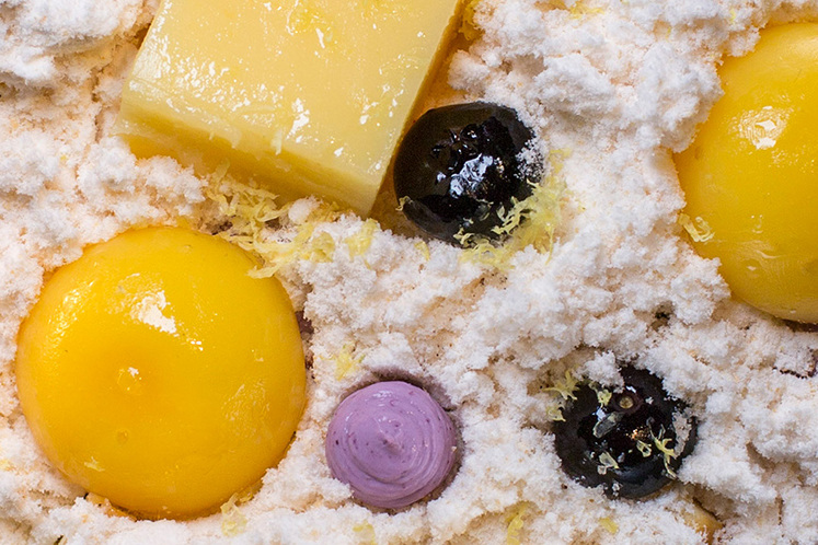 Cheesecake met lemoncurd door Zarzo